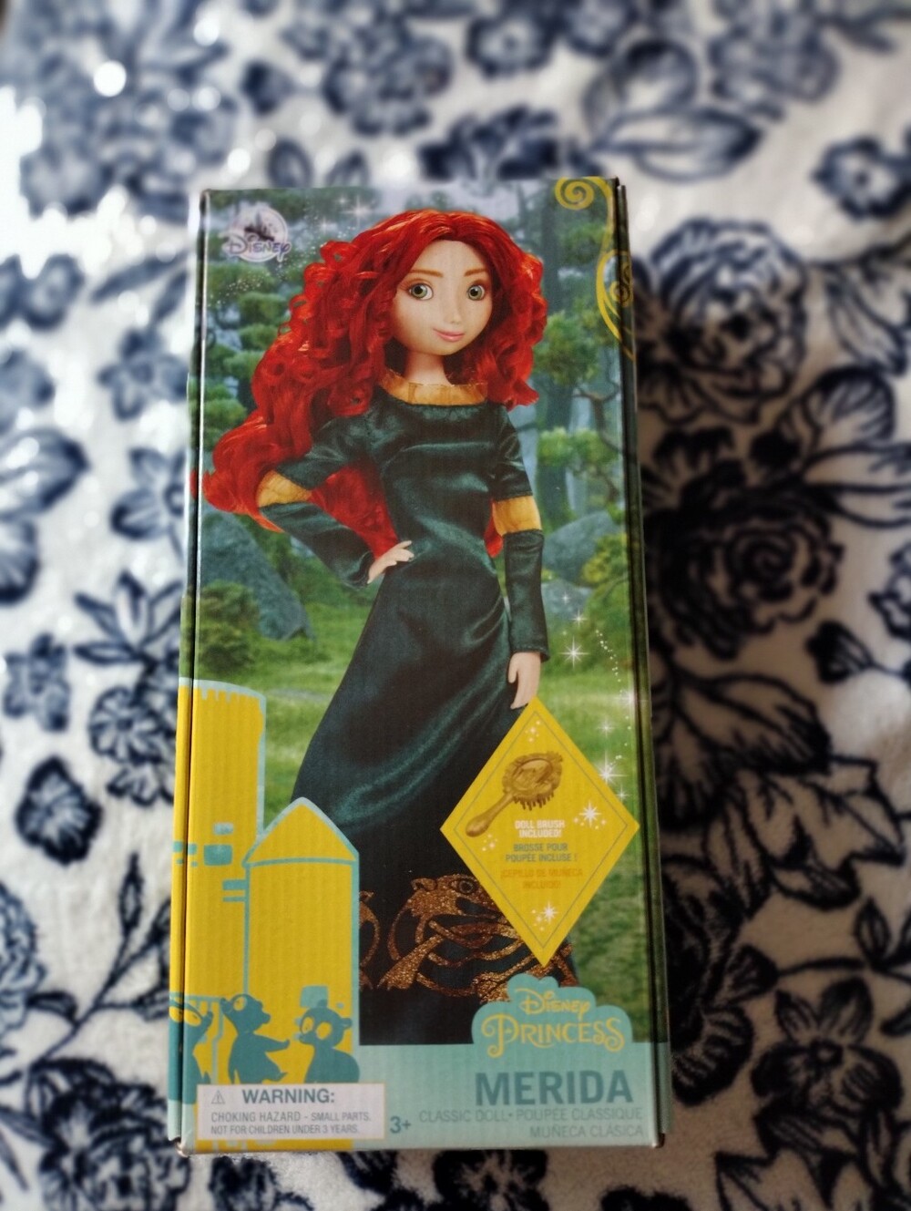 Disney Merida Doll — Emerald Dress with Vibrant Red Hair